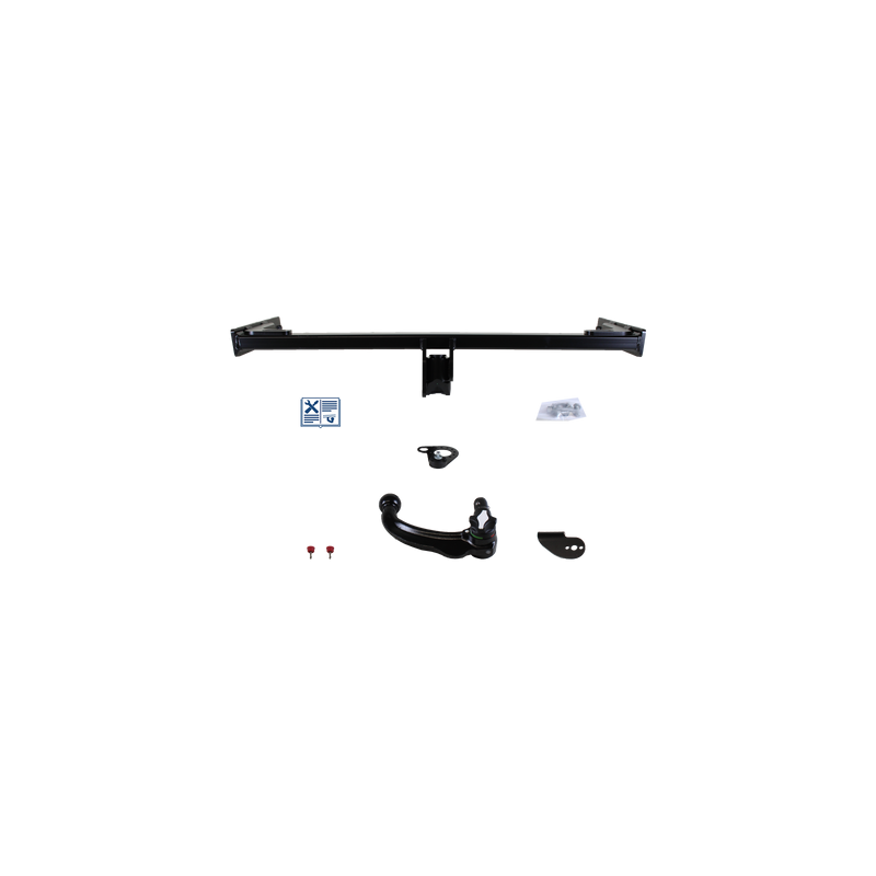 Attelage rotule démontable Oris + faisceau Trail-Tec spécifique 7 broches - SEAT ALHAMBRA