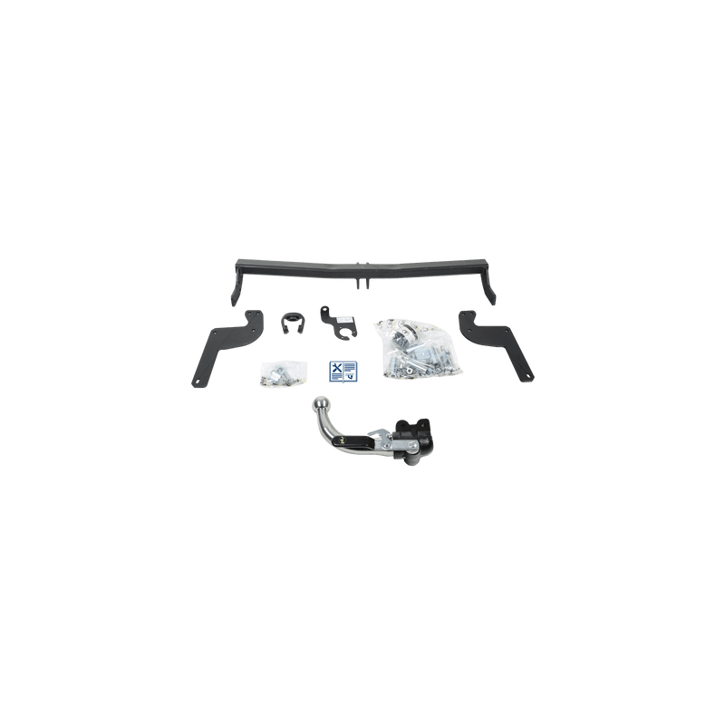 Attelage rotule démontable GDW + faisceau ECS spécifique 7 broches - RENAULT CLIO IV