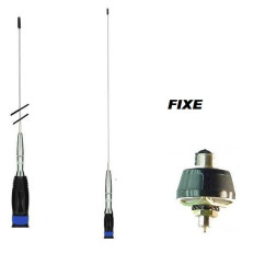ANTENNE CB FIXE PRESIDENT WA27 1M90 AVEC PRISE PL 