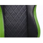Chaise de jeu FK eGame Seats Siège de jeu eSports London noir / vert