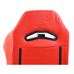 Chaise de jeu FK eGame Seats Siège de jeu eSports London rouge / jaune 