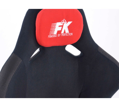Sièges sport FK Sièges baquets complets pour voiture Ensemble Evolution avec revêtement en fibre de verre brillant
