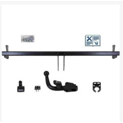 Attelage rotule démontable AUTO-HAK + faisceau Trail-Tec spécifique 7 broches - SUBARU FORESTER