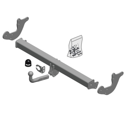 Attelage à rotule démontable avec outil (RDAO)MERCEDES-BENZ VITO  AdBlue (W447) Fourgonnette 2014-(10-2014- )