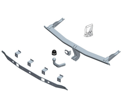 Attelage à rotule démontable avec outil (RDAO) VW CADDY IV 4motion (SAB, SAJ) Monospace 2015-(05-2015- )