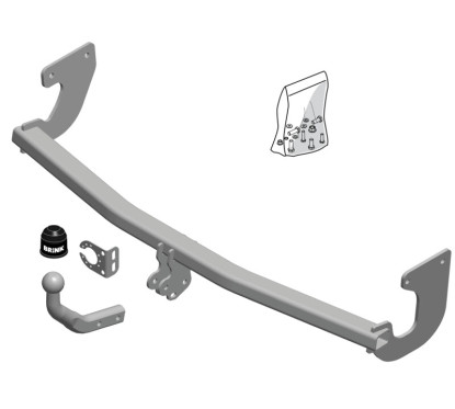 Attelage à rotule démontable avec outil (RDAO)HYUNDAI i20 II 5 portes (GB, IB) 3/5 portes 2014-(11-2014- )