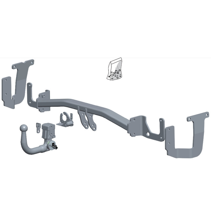 Attelage à rotule démontable verticalement (BMU)FIAT SCUDO Fourgonnette 2022-(01-2022- )