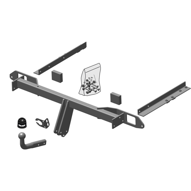 Attelage à rotule démontable avec outil (RDAO)