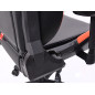 Chaise de jeu FK eGame Seats Siège de jeu eSports London noir / orange