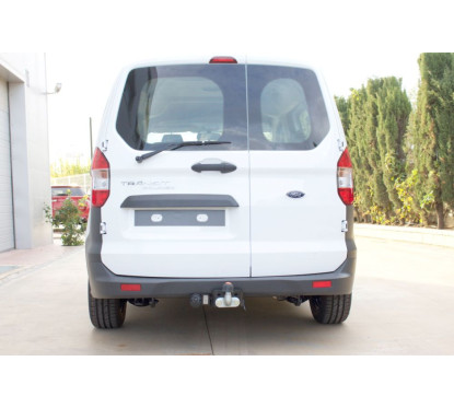Attelage Rotule plaque équerre FORD Transit Courier AdBlue (11/2020 - 1/2024) (Découpe apparente finition Sport)
