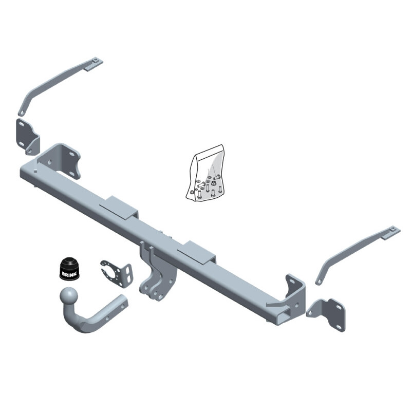 Attelage à rotule démontable avec outil (RDAO)FORD TRANSIT CONNECT Monospace 2013-(02-2013- )