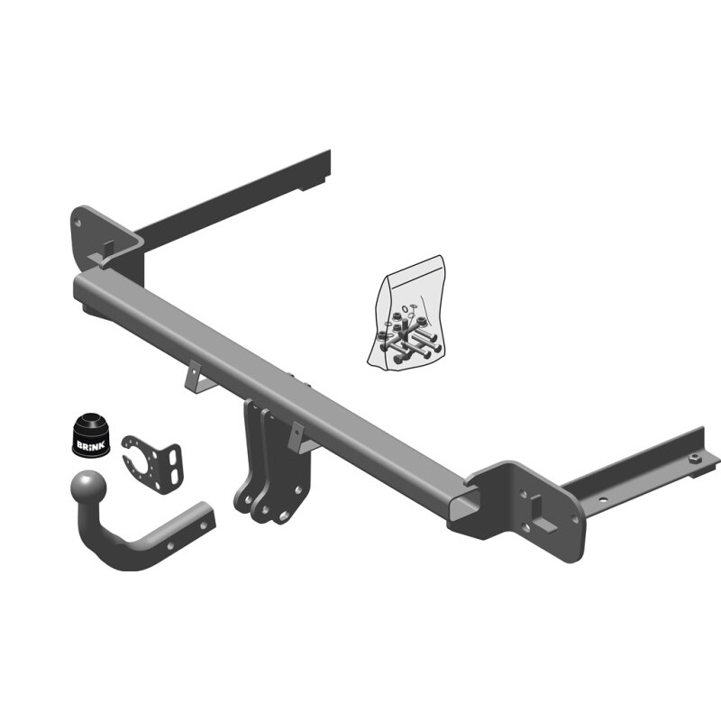 Attelage à rotule démontable avec outil (RDAO)OPEL CORSA D ecoFLEX 2010- (S07) 2006-2015(07-2006- 04-2015)