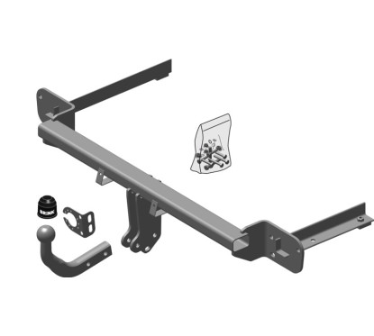 Attelage à rotule démontable avec outil (RDAO)OPEL CORSA D ecoFLEX 2010- (S07) 2006-2015(07-2006- 04-2015)