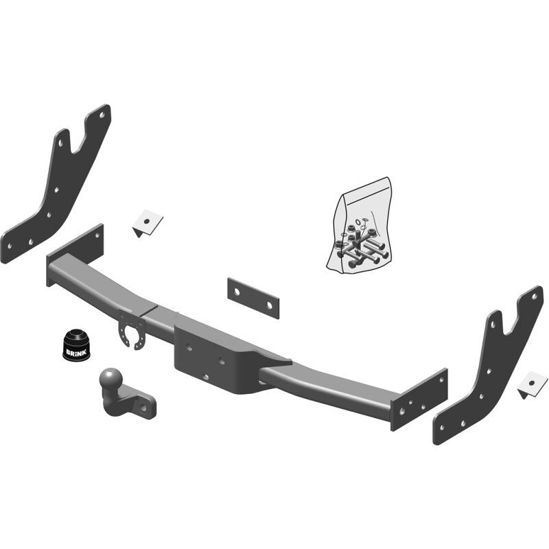 Attelage rotule monobloc TOYOTA HIACE/COMMUTER V chassis long(TRH2__, KDH2__, LH2__, GDH2__)Familiale/Minibus 2004-(08-2004- )