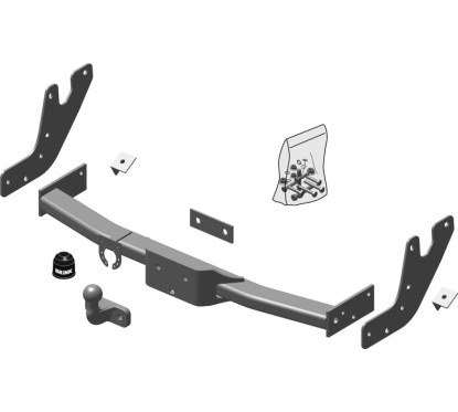 Attelage rotule monobloc TOYOTA HIACE IV 4WD (__H1_, __H2_) Familiale / Minibus 1995-2012(08-1995- 12-2012)