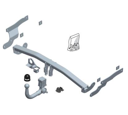 Attelage à rotule démontable verticalement (BMU) MAZDA 3