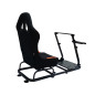 Siège de jeu FK Simulateur de course de siège de jeu eGaming Seats Monaco noir / orange