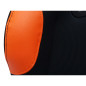 Siège de jeu FK Simulateur de course de siège de jeu eGaming Seats Monaco noir / orange