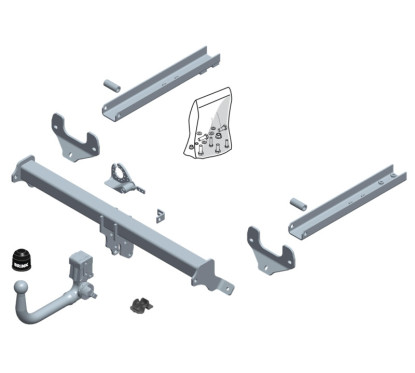Attelage à rotule démontable verticalement (BMU) OPEL INSIGNIA