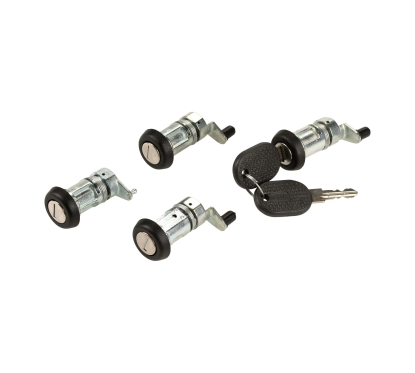 Jeu de cylindres de serrure 4 pièces pour Fiat Panda