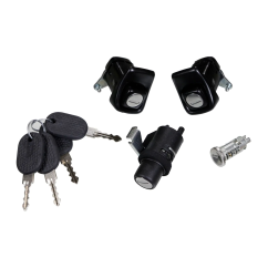 Jeu de cylindres de serrure 4 pièces pour Fiat Panda