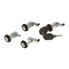 Jeu de cylindres de serrure 4 pièces pour Fiat Panda