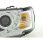 Phare Daylight LED DRL look Audi 80 type B4 91-94 chrome
