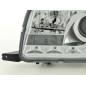 Phare Daylight LED DRL look Audi 80 type B4 91-94 chrome