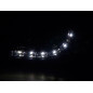 Phare Daylight LED DRL look Audi 80 type B4 91-94 noir