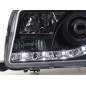 Phare Daylight LED DRL look Audi 80 type B4 91-94 noir
