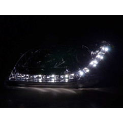 Phare Daylight LED DRL look Audi A4 type 8E 05-07 chrome 