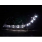 Phare Daylight LED DRL look Audi A4 type 8E 05-07 chrome