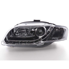 Phare Daylight LED DRL look Audi A4 type 8E 05-07 chrome 