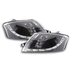 Phares Daylight LED feux de jour Audi TT type 8N 98-06 noir 