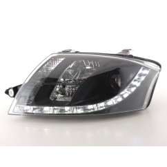 Phares Daylight LED feux de jour Audi TT type 8N 98-06 noir 