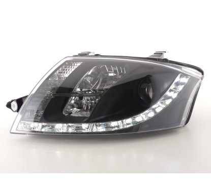 Phares Daylight LED feux de jour Audi TT type 8N 98-06 noir