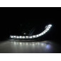 Phares Daylight LED feux de jour Audi TT type 8N 98-06 noir