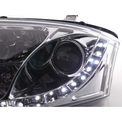 Phare Daylight LED DRL look Audi TT type 8N 99-06 chrome 