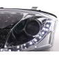 Phare Daylight LED DRL look Audi TT type 8N 99-06 chrome