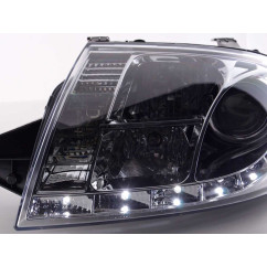 Phare Daylight LED DRL look Audi TT type 8N 99-06 chrome 