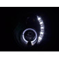 Phare Daylight LED DRL look Mini Cooper type R50 01-06 noir