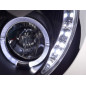 Phare Daylight LED DRL look Mini Cooper type R50 01-06 noir
