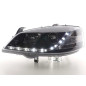Phare Daylight LED DRL look Opel Astra G 98-03 noir