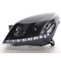 Phare Daylight LED DRL look Opel Astra H noir