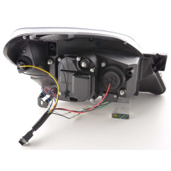 Phare Daylight LED DRL look Opel Astra H noir 