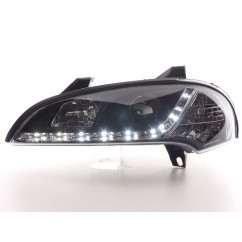 Phare Daylight LED DRL look Opel Tigra 95-03 noir 