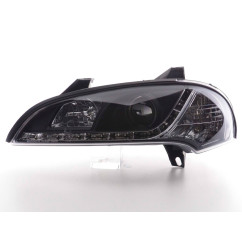 Phare Daylight LED DRL look Opel Tigra 95-03 noir 