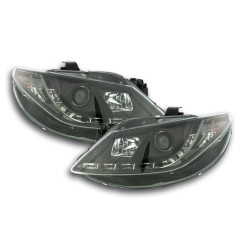 Phare Daylight LED DRL look Seat Ibiza type 6J 08- noir 
