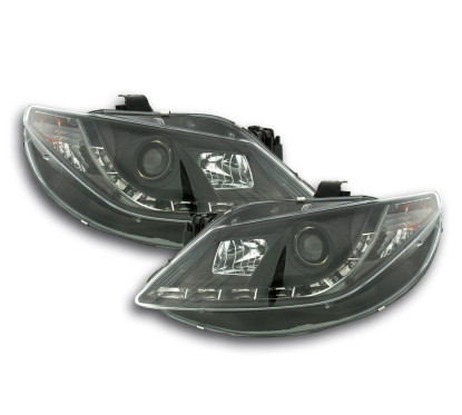 Phare Daylight LED DRL look Seat Ibiza type 6J 08- noir