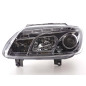 Phares Daylight LED DRL look VW Touran Type 1T / VW Caddy Type 2K 03- chrome